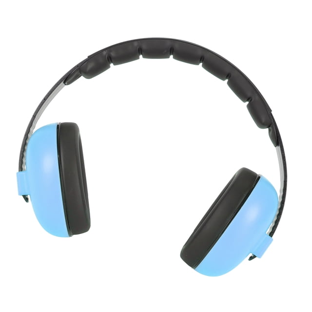 Écouteurs à Réduction de Bruit pour Enfants, Cache-Oreilles de Protection Auditive pour Bébé Légers et Pliables pour Match de Football pour Enfants Bleu, Jaune
