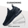 thumbnail image 3 of JOYFON Mens Running Shoes Air Cushioned Athletic Sneakers Non Slip Tennis Shoes for Sport Gym Jogging PureBlack Size 8.5, 3 of 7