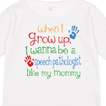 thumbnail image 4 of Inktastic Speech Pathologist like Mommy Boys or Girls Long Sleeve Toddler T-Shirt, 4 of 5