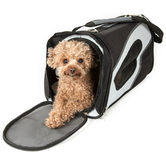 Pet Life ® 'Phenom-Air' Airline Approved Collapsible Fashion Designer Pet Dog Carrier