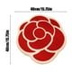 thumbnail image 3 of Cojín rojo para silla de San Valentín | 40 x 40 cm, antideslizante, para taburete de oficina | Suave tejido de cachemira sintética | Cojín cálido y cómodo para el hogar, la oficina, el sofá y para, 3 of 6