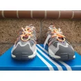 thumbnail image 4 of Adi-das originals Hyperturf Shoes Grey Five Grey One Orange FZ6058 Men's Size 11, 4 of 6