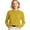 Yellow, variant on Women's Fashion Long Sleeve Slimming Versatile Pullover Knit Sweater Top for All Occasions and Casual Wear, Perfect for Daily Outfits and Stylish Looks,Green,L