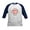Navy/White, variant on CafePress - Goat Happiness Kids Baseball Jersey - Kids Cotton Baseball Jersey, 3/4 Sleeve Shirt