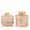 Cream, variant on Elborse Marble Mini Butter Keeper and Salt Cellar, Zebra Gray Stone Countertop Containers for Butter, Pepper & Seasoning, Stylish Decorative Kitchen Accessories