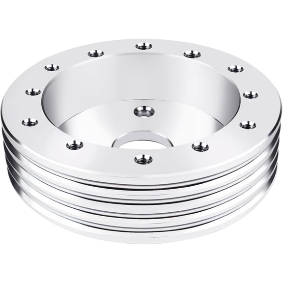 1" Steering Wheel Hub Adapter Conversion Spacer, 6 Hole to 3 Hole Steering Wheel Adapter Grant Adapter Kit ,