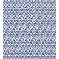 thumbnail image 3 of Navy Blue Duvet Cover Set Twin Size, Traditional Asian Ikat Pattern Artistic Retro Style Composition Damask Inspired, Decorative 2 Piece Bedding Set with 1 Pillow Sham, Blue White, by Ambesonne, 3 of 3