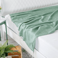 thumbnail image 3 of Bourina Herringbone Green Throw Blanket for Couch, Suitable for Adult, Soft and Lightweight, 50"x 60", 3 of 7