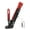 Red, variant on Motorcycle Extendable Stand Holder E-Bike Scooter Replacement Kickstand Adjustable Foot Side with Spring and Screws