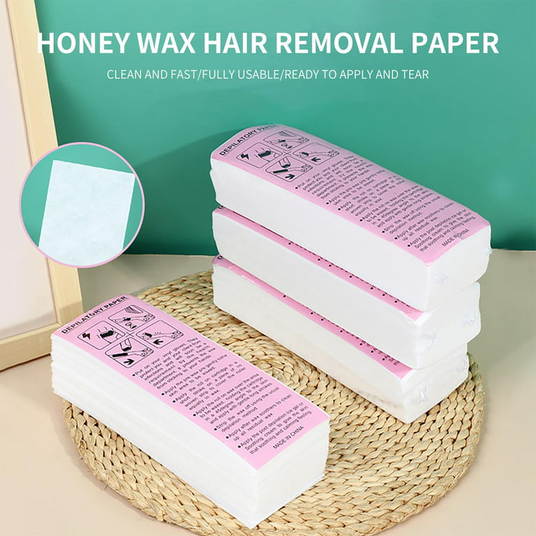 Wax Paper Roll 2.75 X 100 Yards, Non-Woven Wax Strips for Soft Wax, Waxing  Strips for Body and Facial Hair Removal, Salon Quality, Tear-Resistant