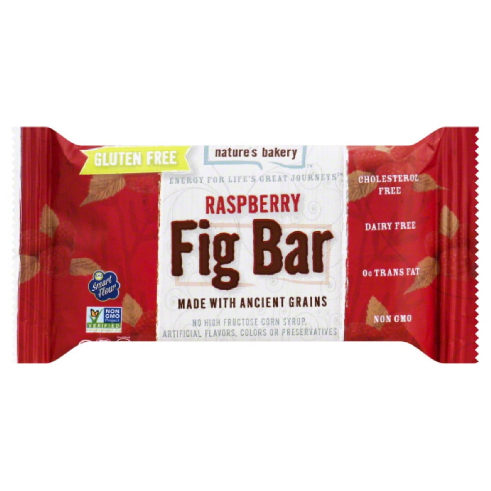 Nature's Bakery Gluten Free Raspberry, 2 oz Snack Bars (36 Ct), Vegan, Non-GMO, Plant-Based