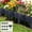 🔥 Black, variant on YYV Gifts 10-Pack Modular Plastic Garden Fencing Interlocking Lawn Railings Durable Horticultural Fence Panels for Backyard Flower Bed Border Patio Pathway Decorative Barrier Panels