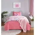 thumbnail image 5 of (2 pack) Your Zone Kids Reversible Microfiber Quilt Set, Daisy, Twin, 2 Piece, 5 of 14