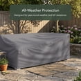 thumbnail image 3 of Covermates Outdoor Right-Arm Sectional Cover - 58"W x34"D x 30"H, 300D Polyester, All-Weather, 3 of 7