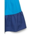 thumbnail image 3 of Wonder Nation Girls Tiered Colorblock Dress, Sizes 4-18 & Plus, 3 of 3