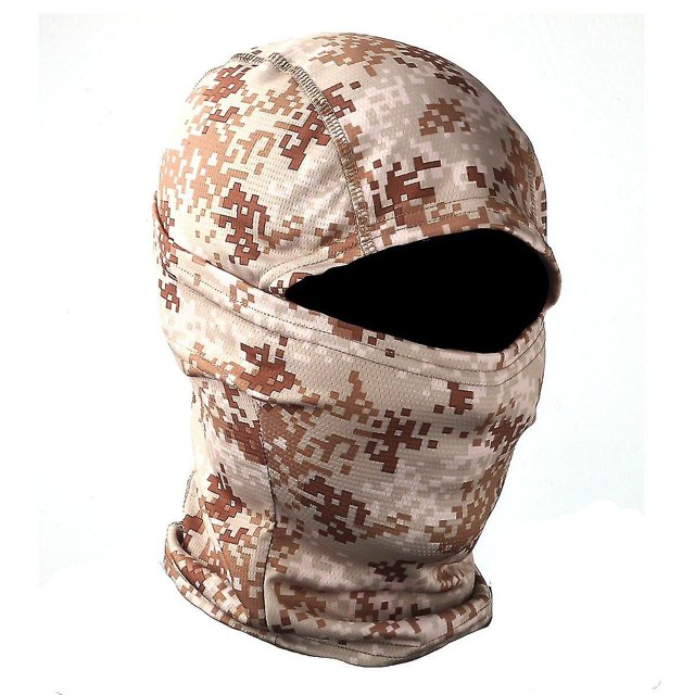 Camuflaje ciclismo al aire libre caza capucha protección pasamontañas cubierta facial