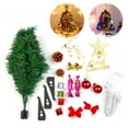thumbnail image 2 of Mini Árbol de Navidad Artificial Yeacher de 50CM con Luces LED Adornos Colgantes, 2 of 8