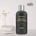 thumbnail image 2 of Mokita Naturals Conditioner with Biotin, ProVitamin B5 and Amino Acids for Repair Treatment and Deep Moisturizing for All Hair Types - Detangle, Protect and Support New Hair Growth - 8.5 Ounces, 2 of 7
