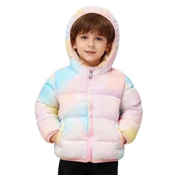XEGLSBU Girls Winter Coat Size 10-12 Black Girls Down Coat Winter Warm Jacket with Thick Hoodless Outerwear for Toddlers and Kids Cozy Thermal Insulated Light Pink Size 2-3 Years