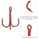 thumbnail image 5 of Anzuelo De Pesca Rojo, Anzuelo De Acero De Alto Carbono, 3 Opciones De Pesca En El Mar Para La Corriente De La Piscina De Pesca Salvaje ANGGREK Otros, 5 of 8