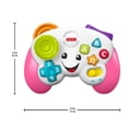 thumbnail image 5 of Fisher-Price Laugh & Learn Baby & Toddler Toy Game & Learn Controller Pink Pretend Video Game with Music & Lights for Ages 6+ Months, 5 of 6