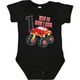 thumbnail image 3 of Inktastic Monster Truck How I Roll 1st Birthday Boys Baby Bodysuit, 3 of 5