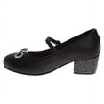thumbnail image 3 of Badgley Mischka Girls Dress Shoes (Little Kids, Sizes 11–4), Black, Size: 11, 3 of 7