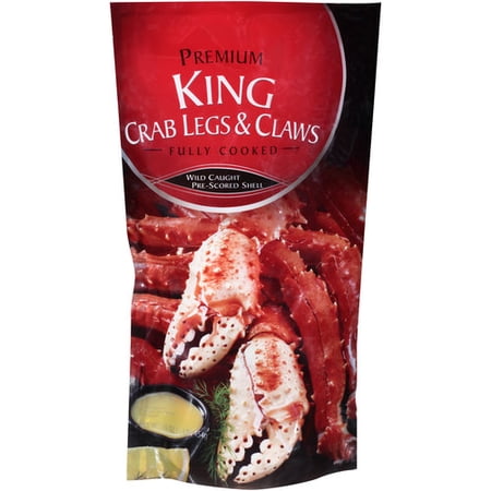 Premium Frozen Crab Legs and Claws 16 oz - Walmart.com