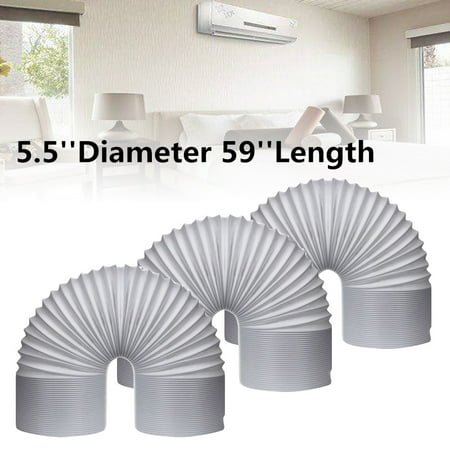 5 5 Diameter 1 5m Length Exhaust Hose For Range Hood Air Conditioner Universal Walmart Canada