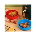 thumbnail image 4 of Round Air Fryer Liner Non-Stick Silicone Basket Reusable Air Fryer Accessories Silicone Material 3 Colors for Air Fryer, 4 of 11