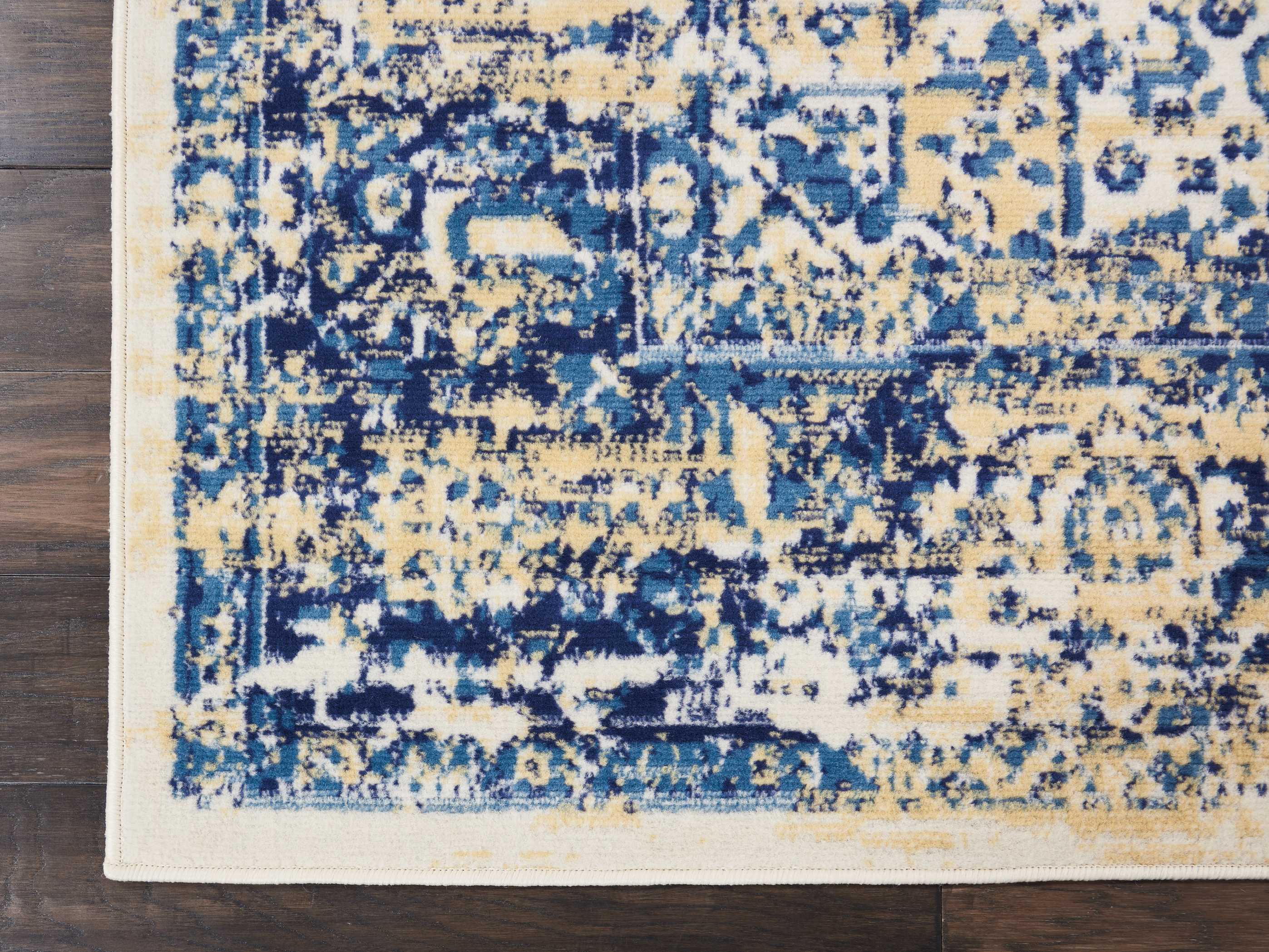 Desert Fields Contemporary Medallion Loomed Area Rug, 7' x 9'