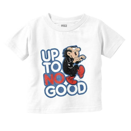 

Gargamel Up to No Good Smurfs Villain Toddler Boy Girl T Shirt Infant Toddler Brisco Brands 12M