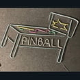 thumbnail image 4 of Handmadetneonsign Pinball Neon Sign, Pinball Wall Art Decor, Pinball Light Sign, Man Cave Wall Decor, 4 of 5