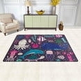 thumbnail image 3 of SKYSONIC Lightweight Non Slip Carpet Mats Area Soft Rugs Floor Mat Rug Decoration for Kids Room Living Room 60 x 39 inches Undersea Creatures, 3 of 6