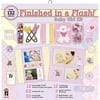 Hot off the Press Girl Finished In A Flash 12x12-inch Scrapbooking Set