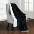 thumbnail image 3 of DreamLab Soft Sherpa Reversible Duvet Cover for Weighted Blanket, Charcoal/Ivory, 3 of 6