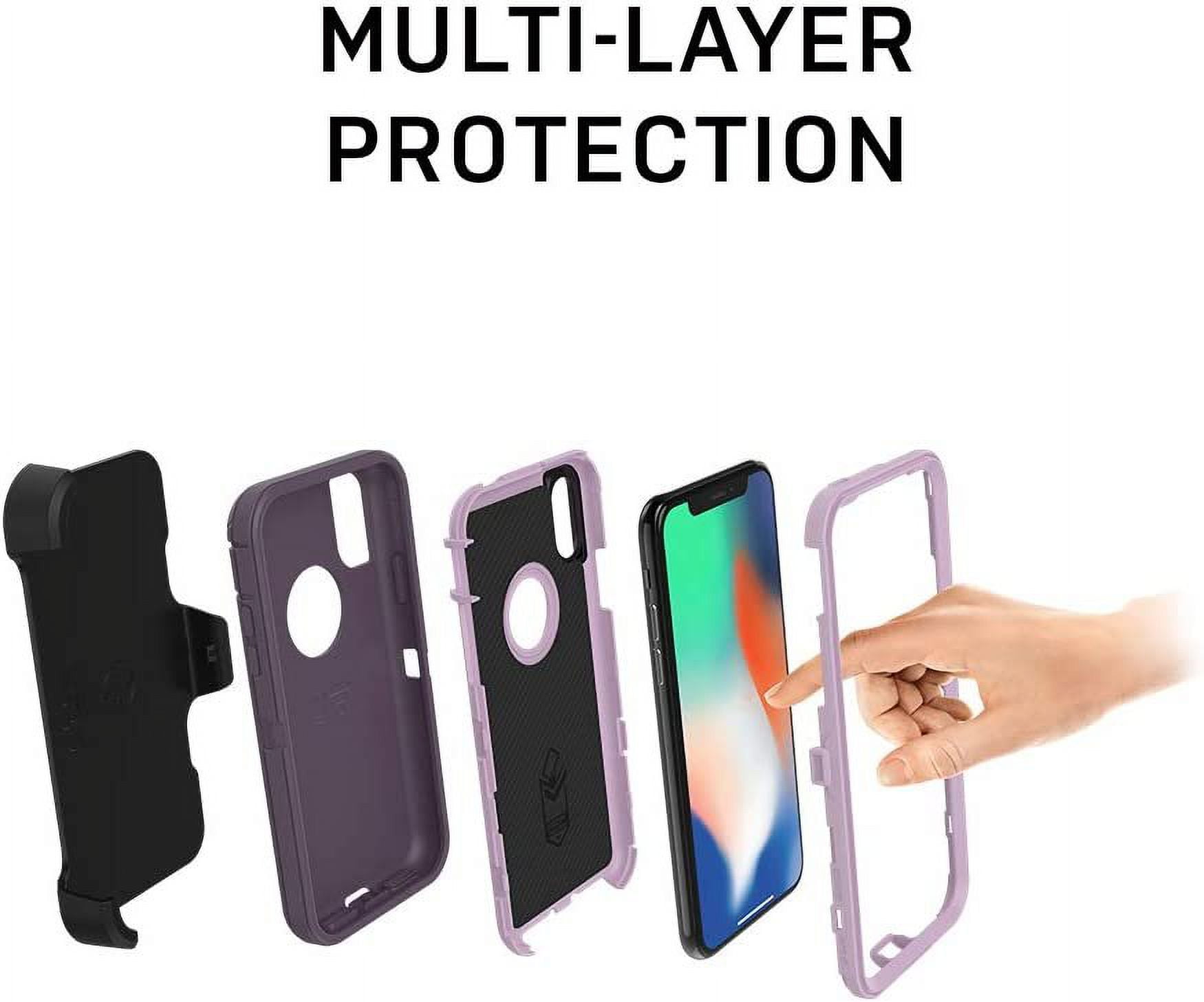 OtterBox DEFENDER SERIES SCREENLESS EDITION Case for iPhone Xr - Frustration Free Packaging - BLACK