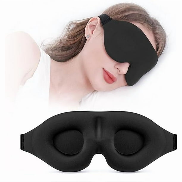 wonima11 YIVIEW Sleep Mask for Side Sleeper, Complete Light Blocking 3D Sleeping Eye Mask, Soft Breathable Eye Cover for Women Men, Relaxing Zero Pressure Night Blindfold