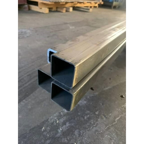 14ga (.08") x 2" x 2" Mild Steel Square Tube, Hot Rolled Steel (48)