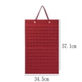 thumbnail image 2 of Boucle d'Oreille en Feutre Sac de Rangement, Sac Suspendu Bijoux Mural, 2 of 5