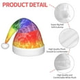 thumbnail image 4 of Rocae Colorful Tie Dye for Christmas Hat for Kids Hats Christmas Party Supplies, 4 of 6