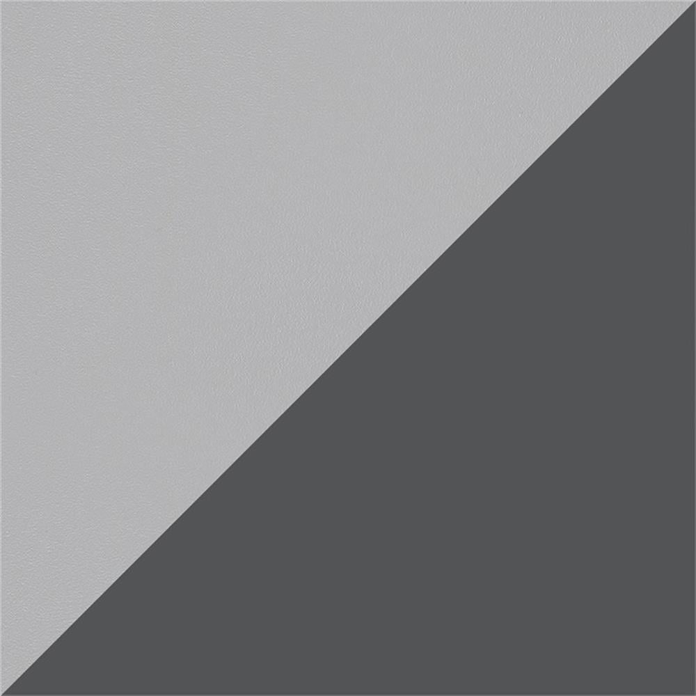 Pemberly Row Contemporary Transitional 54" Wall Cabinet in Gray