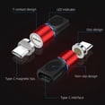 thumbnail image 4 of USB Type C Magnetic Adapter 360°Rotating Magnetic Phone Cable Adapter Connector, 4 of 8