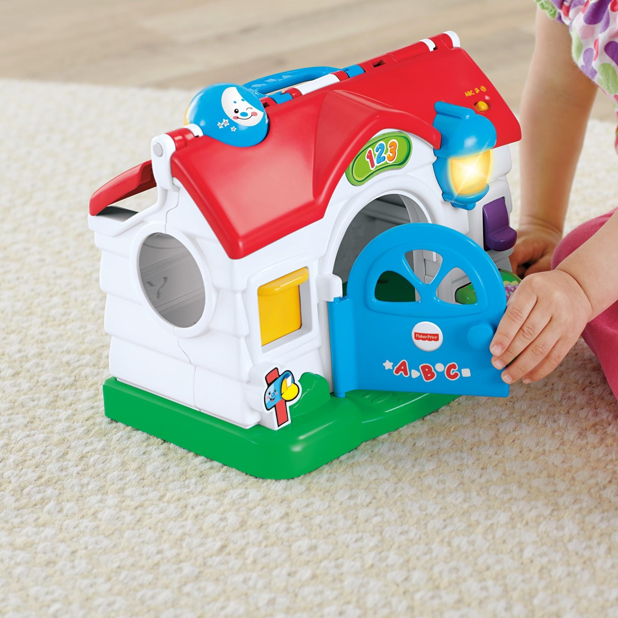 fisher price laugh and learn puppy's busy activity home