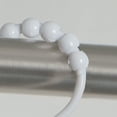 Mainstays White Shower Curtain Rings, 1 Each
