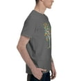 thumbnail image 3 of Tree of Life Autism Awareness Month Funny ASD Supporter Men's Basic Short Sleeve T-Shirt Deep Heather 3X-Large, 3 of 5