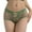 Green, variant on HUITKMM Lace Underwear For Women Women Panties Mid Waist Briefs Figure Net Design Hollow Underwear High Elasticity Lingerie