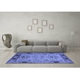 thumbnail image 3 of Ahgly Company Indoor Rectangle Oriental Blue Traditional Area Rugs, 2' x 3', 3 of 4