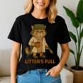 thumbnail image 2 of Litter's Full Christmas Vacation Cat Tshirt, Litters Full Cat Shirt, National Lampoon Christmas Vacation Shitter's Full, Christmas Cat Gift, 2 of 5