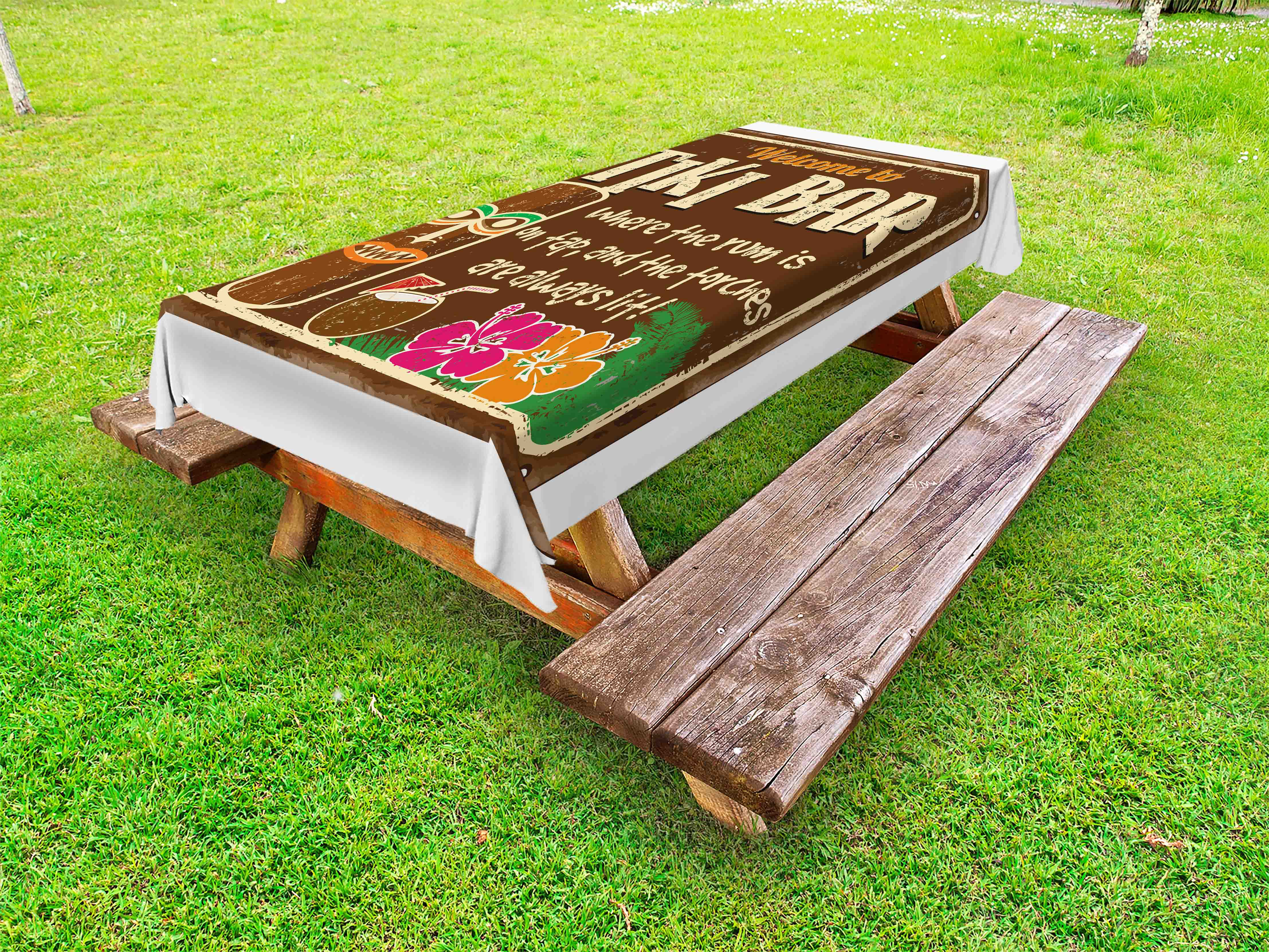 Details about   Ride Quote Outdoor Picnic Tablecloth in 3 Sizes Washable Waterproof